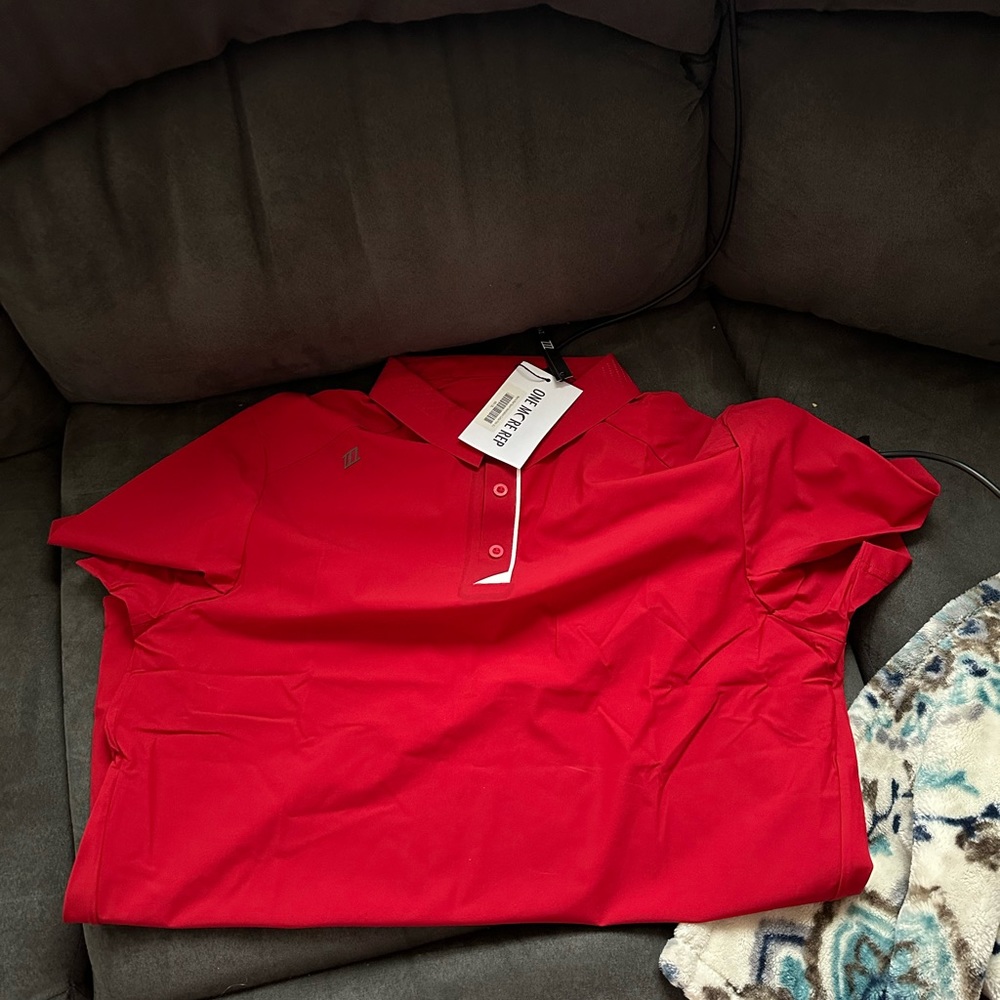 NWTB sport ventilation collar polo
